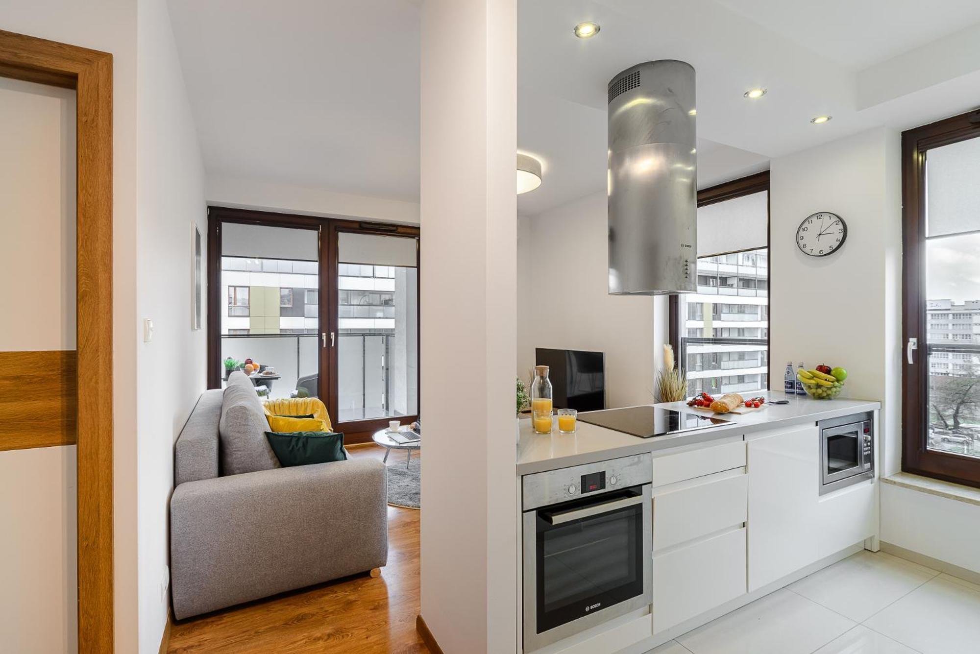 Apartment Premium In The Center Of With Free Parking & Balcony *
